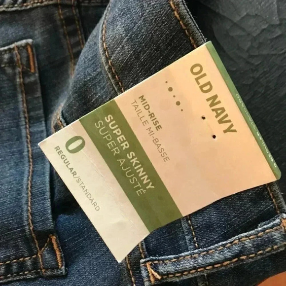 💕Old navy mid  rise super skinny - Picture 3 of 9
